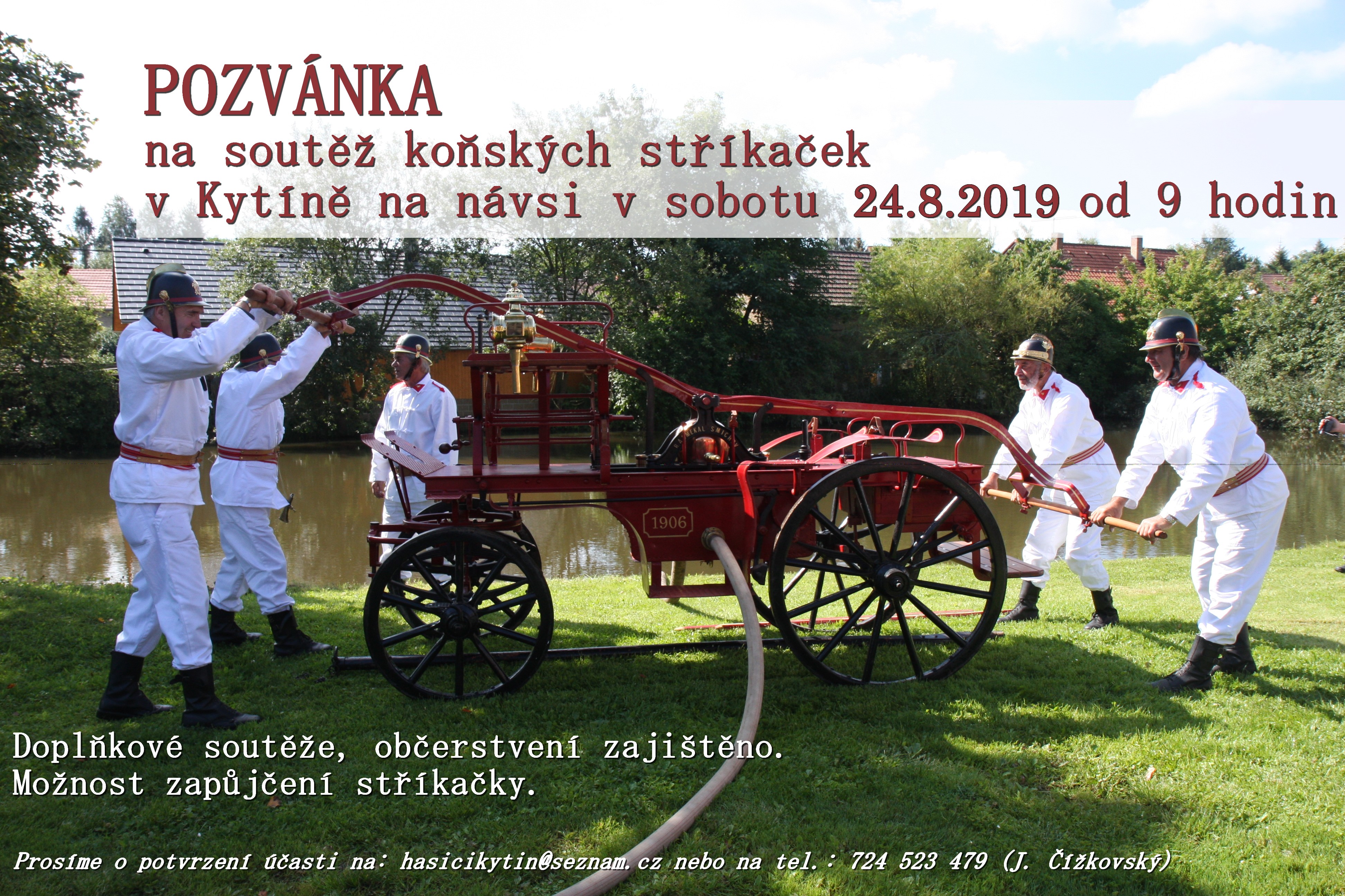 2019 Kytin konske strikacky pozvanka