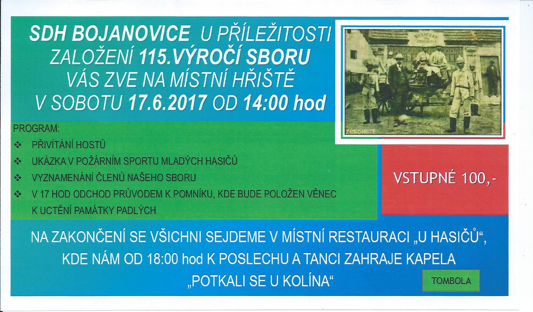 pozvanka vyroci